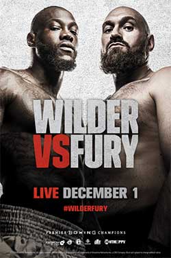 Wilder vs Fury poster